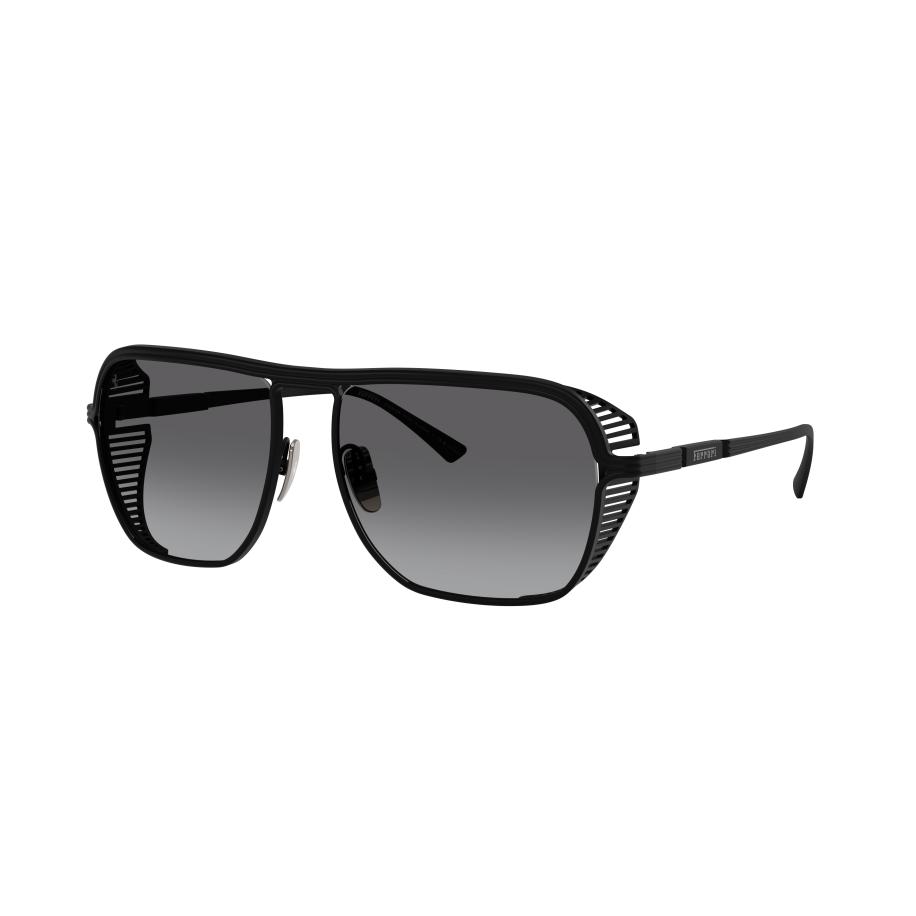 Ferrari Unisex Sunglass FH1014T - Framekleur: Matzwart, Lenskleur: Grijs gradiënt Polar Grijs