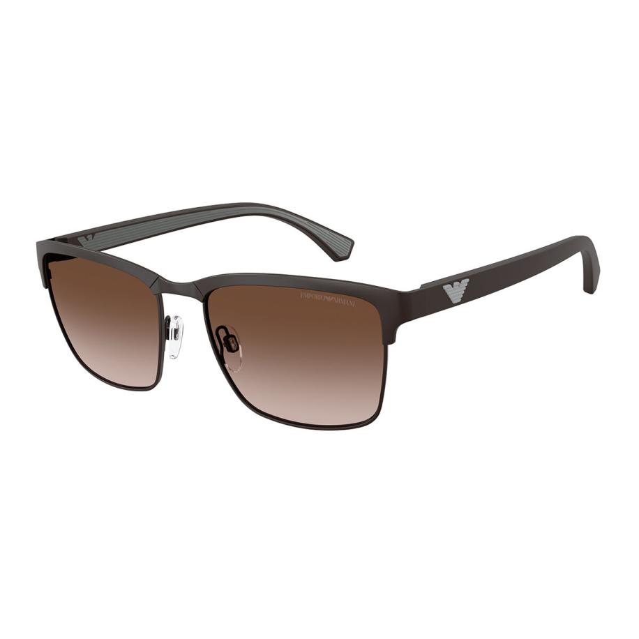 Emporio Armani EA2087 339013 Bruin Heren Zonnebril