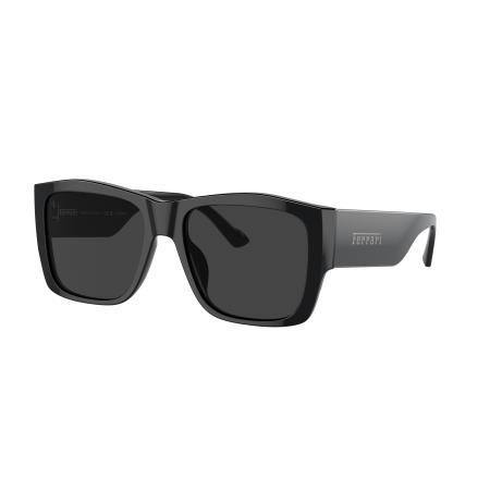 Ferrari Unisex Sunglass FH2003U - Framekleur: Zwart, Lenskleur: Polarized grijs