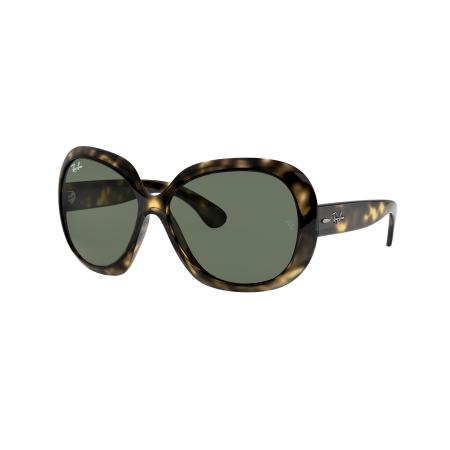 Ray-Ban Vrouwelijk Sunglass RB4098 Jackie Ohh II - Framekleur: Licht Havana, Lenskleur: Groen Classic