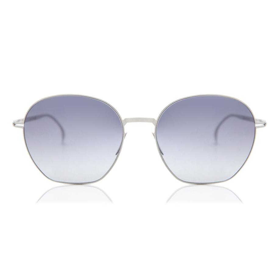 Ic! Berlin M1545 Kusi Full Metaal Chrome Grijs Heren Zonnebril