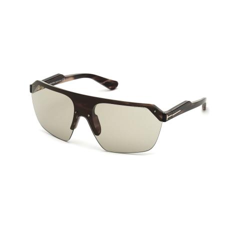 Tom Ford FT0797 RAZOR 56A Tortoiseshell Heren Zonnebril