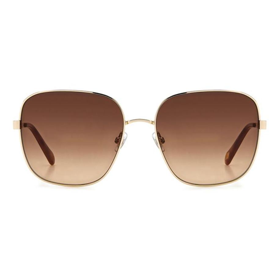 Fossil FOS 2133/G/S Aziatische pasvorm 6J/HA Tortoiseshell Dames Zonnebril