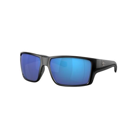 Costa Mannelijk Sunglass 6S9080 Reefton PRO - Framekleur: Matzwart, Lenskleur: Blauw gespiegeld