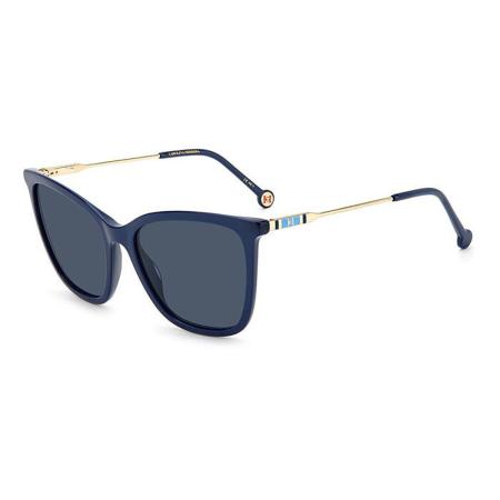 Carolina Herrera CH 0068/S PJP/KU Blauw Dames Zonnebril