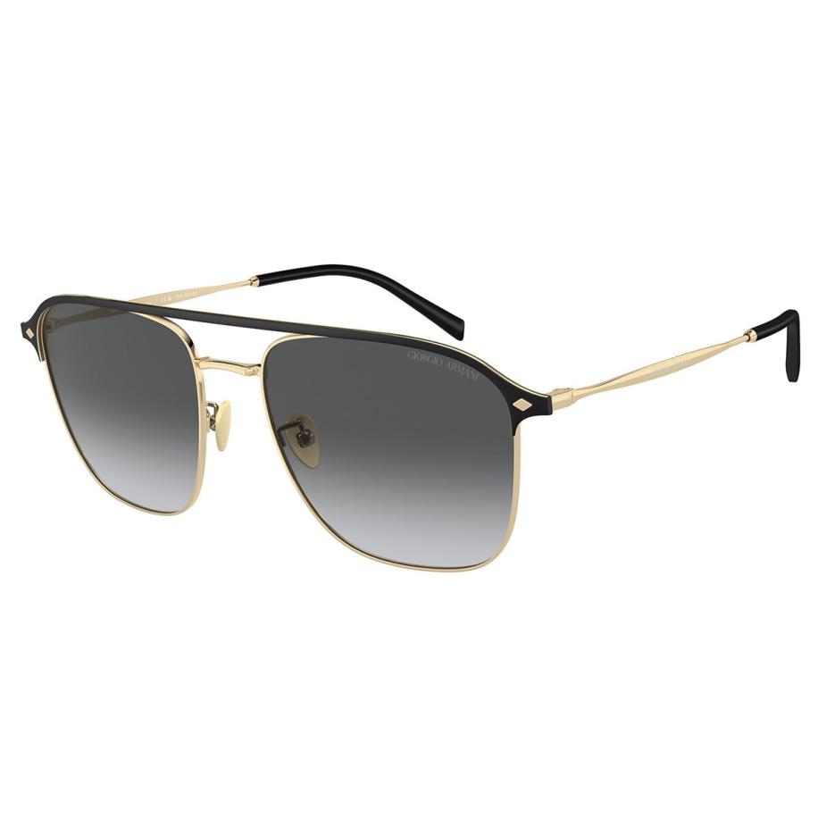 Giorgio Armani AR6154 Polarized 3013T3 Goud Heren Zonnebril
