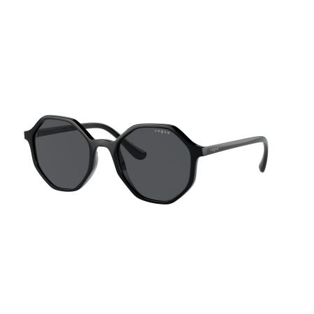 Vogue Eyewear Vrouwelijk Sunglass VO5222S - Framekleur: Zwart, Lenskleur: Grijs