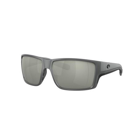 Costa Mannelijk Sunglass 6S9080 Reefton PRO - Framekleur: Mat grijs, Lenskleur: Grijs zilver gespiegeld