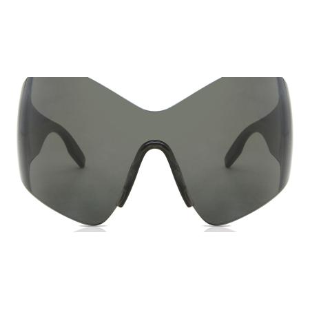 Balenciaga BB0180S 001 Grijs Heren Zonnebril