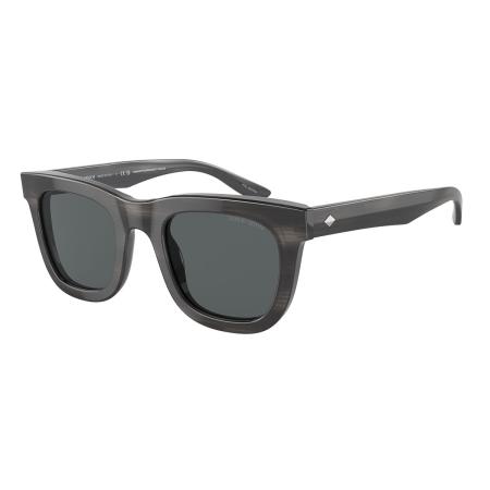 Giorgio Armani AR8171F Aziatische pasvorm Polarized 5964P2 Grijs Heren Zonnebril
