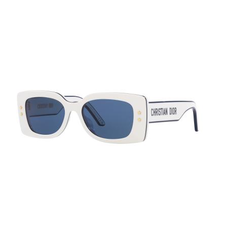 DIOR Vrouwelijk Sunglass DiorPacific S1U - Framekleur: Ivoor, Lenskleur: Blauw