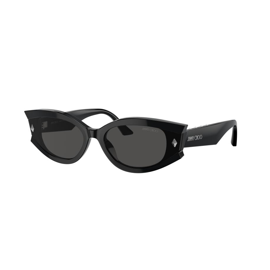 Jimmy Choo Vrouwelijk Sunglass JC5015U - Framekleur: Zwart, Lenskleur: Donkergrijs Grijs