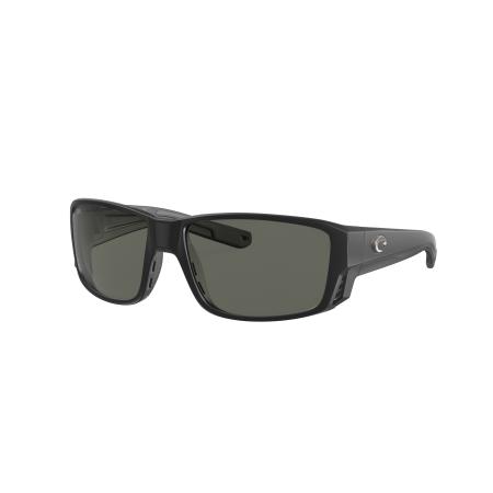 Costa Mannelijk Sunglass 6S9105 Tuna Alley PRO - Framekleur: Matzwart, Lenskleur: Grijs
