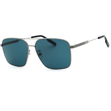 Zegna EZ0224-D Aziatische pasvorm 08V Gunmetal Heren Zonnebril