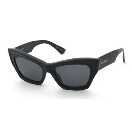 Nina Ricci SNR434 0700 Zwart Heren Zonnebril