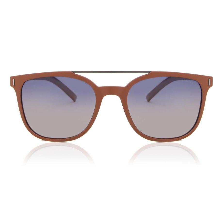 Police SPL169 WAGER 1 Polarized NKJP Bruin Heren Zonnebril