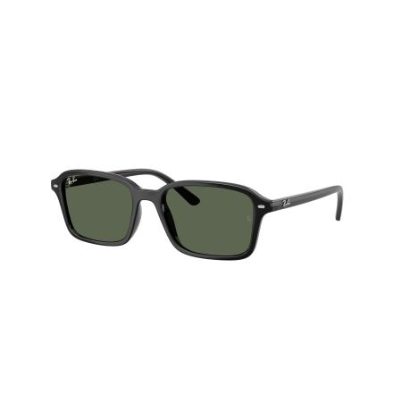 Ray-Ban Unisex Sunglass RB9131S Kids - Framekleur: Zwart, Lenskleur: Donkergroen