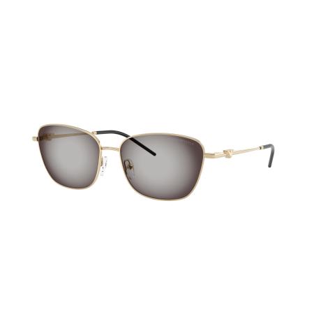Emporio Armani Vrouwelijk Sunglass EA2170 - Framekleur: Glanzend Lichtgoud, Lenskleur: Grijs gradiënt zwart
