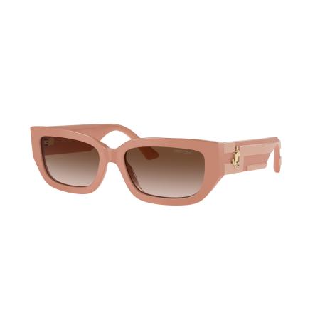 Jimmy Choo Vrouwelijk Sunglass JC5017 - Framekleur: Roze, Lenskleur: Gradiënt bruin