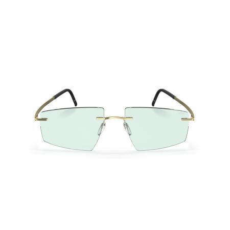 Silhouette Escondido Randloos 8747/75 8540 Goud Heren Zonnebril