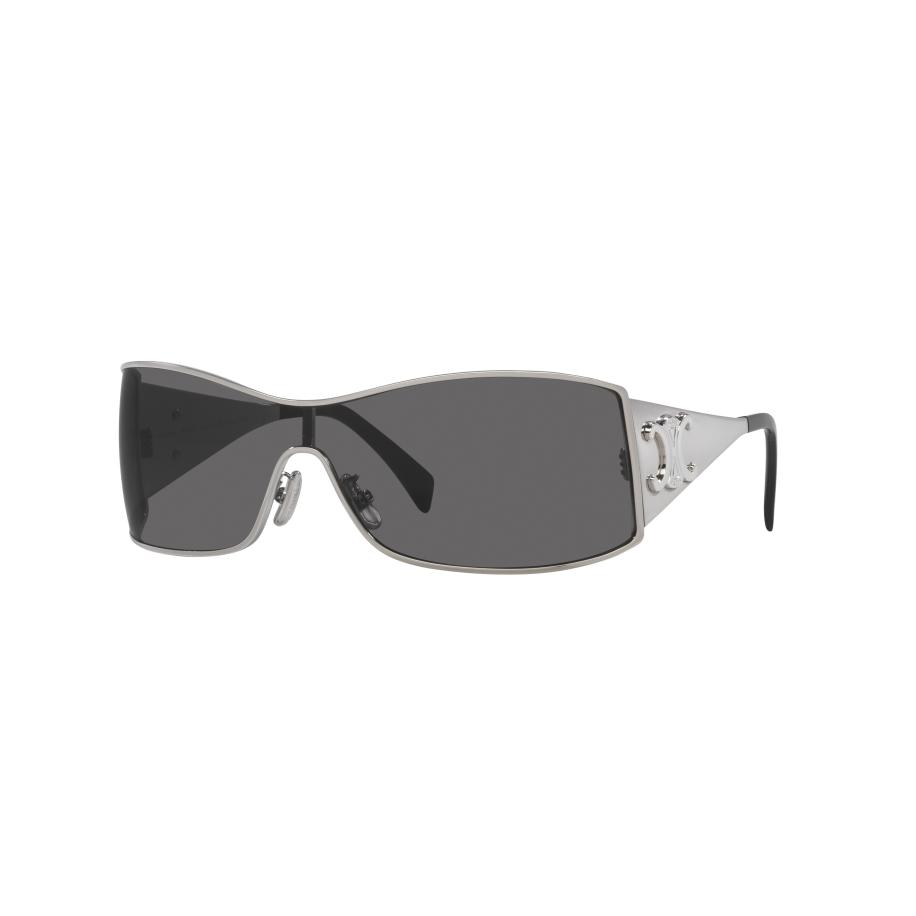 Celine Vrouwelijk Sunglass Maxi Metal Triomphe Cl40283U - Framekleur: Grijs, Lenskleur: Grijs Grijs
