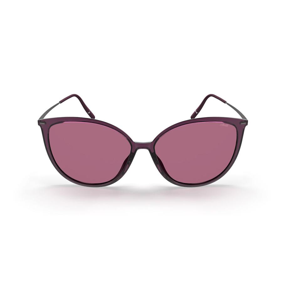 Silhouette Hermosa Fullrim 3195/75 4060 Purple Heren Zonnebril