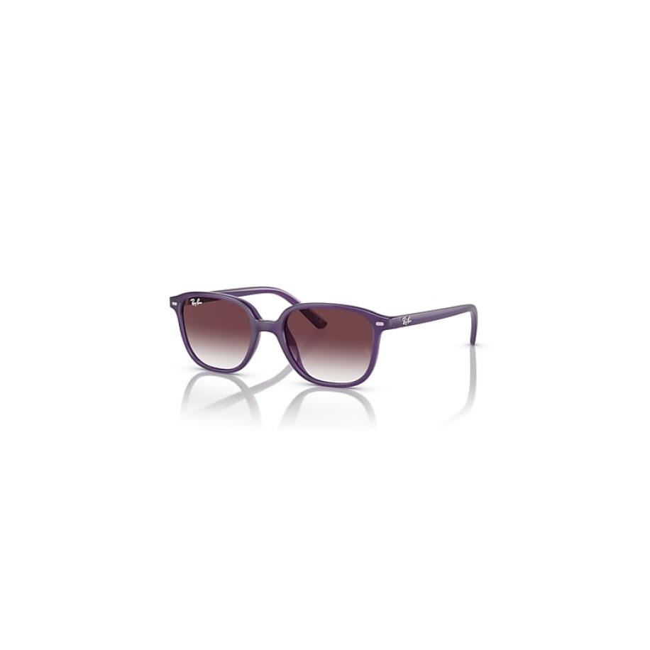 Ray-Ban Leonard Kids zonnebril Opaal Violet montuur Grijs glazen 45-16 Multicolor