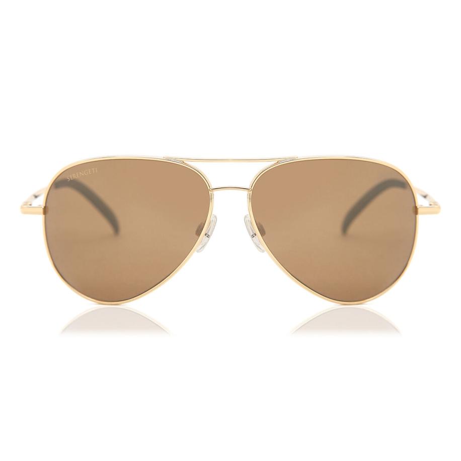 Serengeti Carrara Polarized 8546 Goud Heren Zonnebril