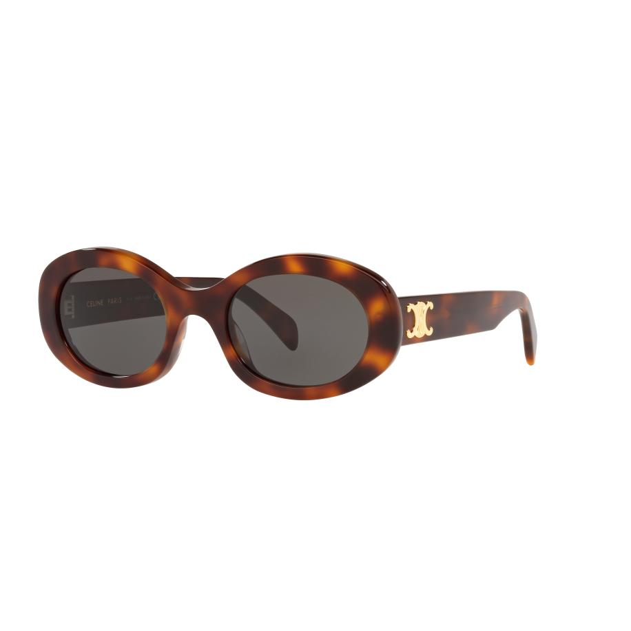 Celine Vrouwelijk Sunglass CL40194U - Framekleur: Tortoise blond, Lenskleur: Grijs Grijs