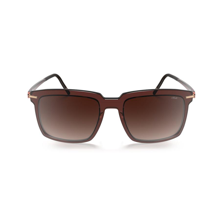 Silhouette Herenton Fullrim 4082/75 6130 Bruin Heren Zonnebril