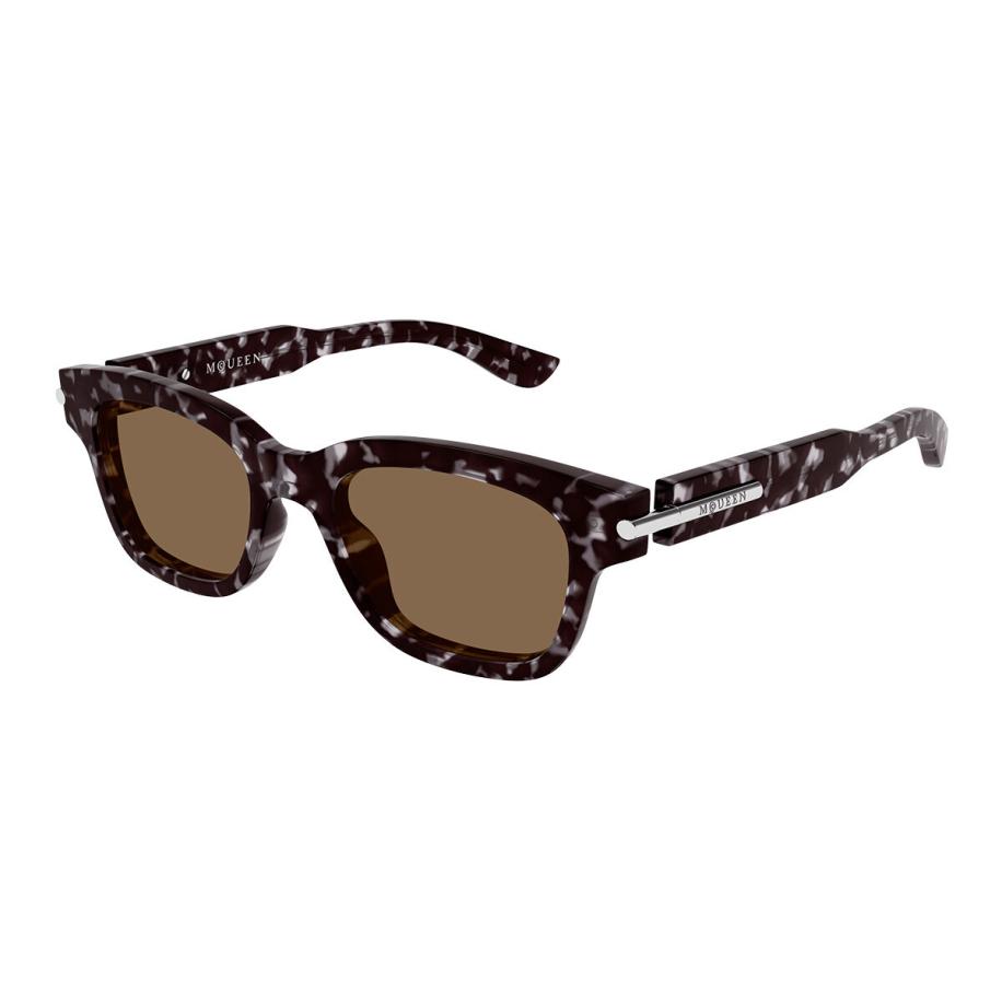Alexander McQueen AM0497S 2 Tortoiseshell Heren Zonnebril