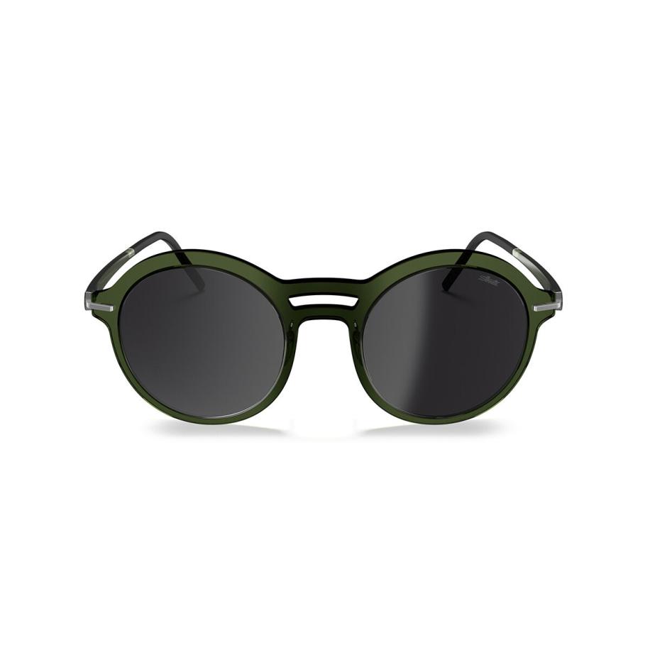 Silhouette Mougins Fullrim 4084/75 Polarized 5510 Groen Heren Zonnebril