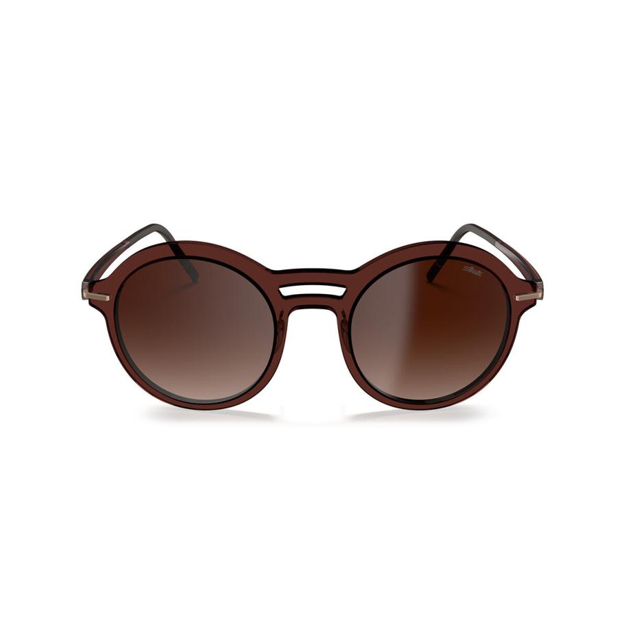 Silhouette Mougins Fullrim 4084/75 6130 Bruin Heren Zonnebril