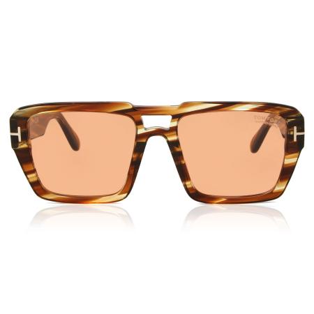Tom Ford FT1153 REDFORD 55E Tortoiseshell Heren Zonnebril