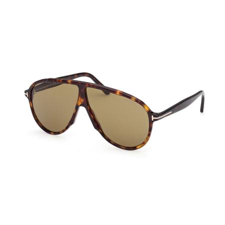 Tom Ford FT1211 VLADIMIR 52N Tortoiseshell Heren Zonnebril