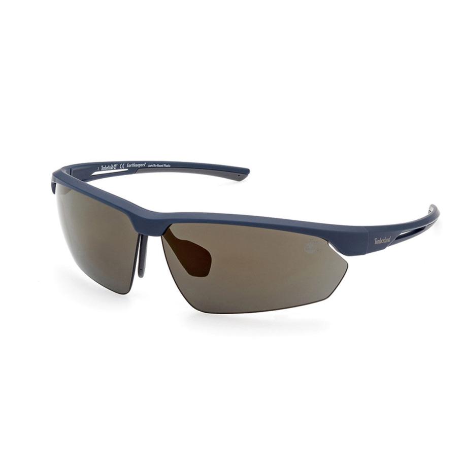 Timberland TB9264 Polarized 91D Blauw Heren Zonnebril
