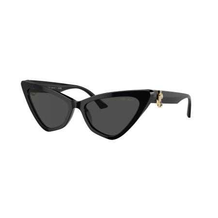Jimmy Choo Vrouwelijk Sunglass JC5008 - Framekleur: Zwart, Lenskleur: Donkergrijs