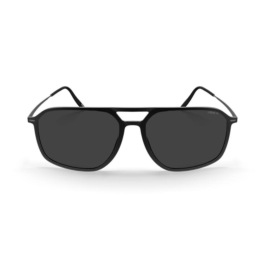 Silhouette Pinnacles Fullrim 4085/75 Polarized 9060 Zwart Heren Zonnebril