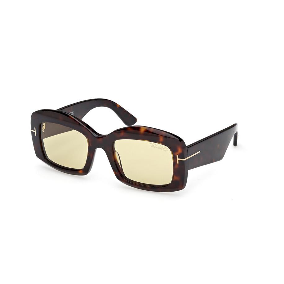 Tom Ford FT1218 VENETIA 52E Tortoiseshell Dames Zonnebril