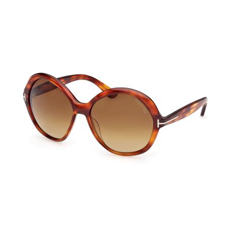 Tom Ford FT1282 54F Tortoiseshell Dames Zonnebril