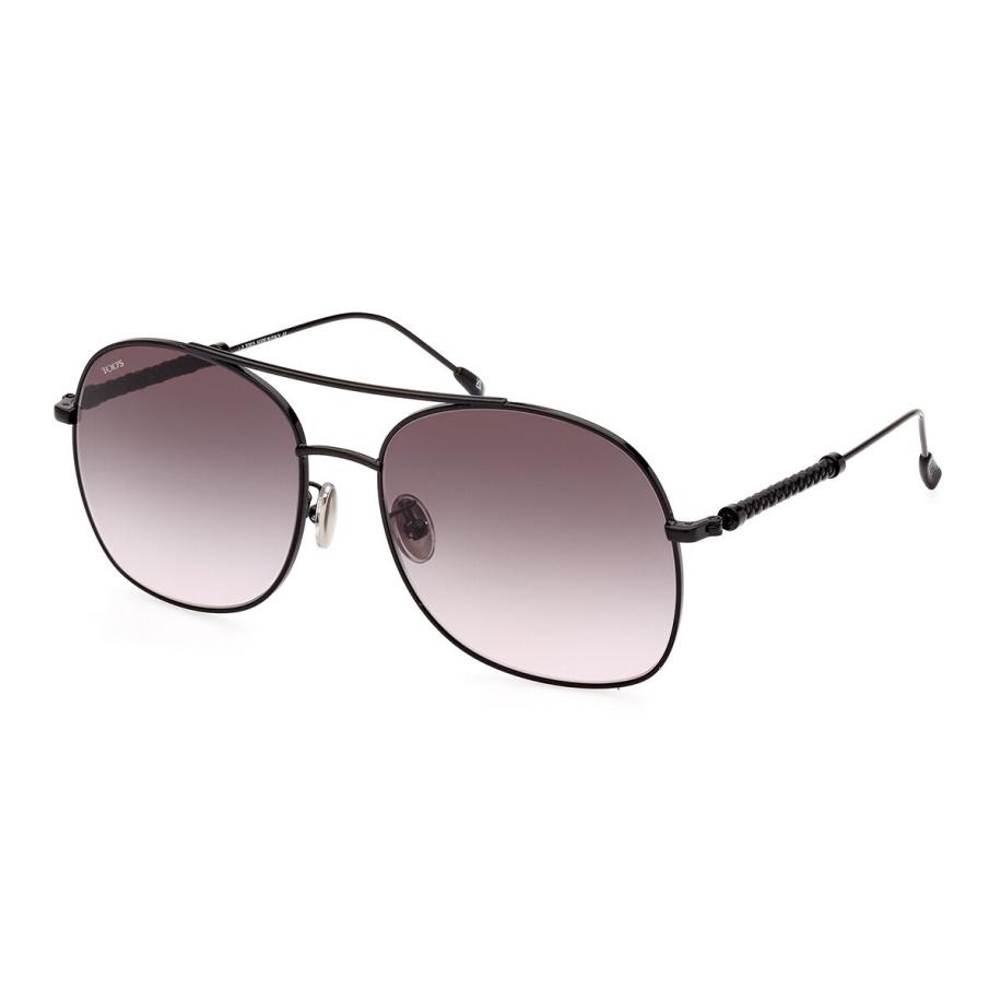 TODS TO0357 1B Zwart Dames Zonnebril