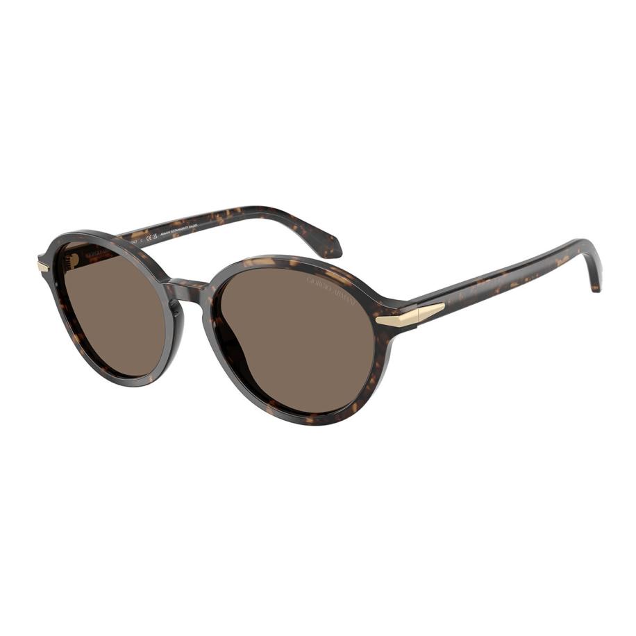 Giorgio Armani AR8237F Aziatische pasvorm 623573 Tortoiseshell Heren Zonnebril