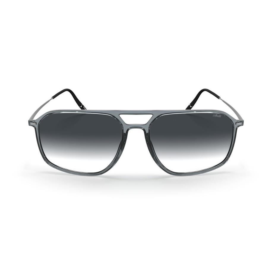 Silhouette Pinnacles Fullrim 4085/75 6500 Grijs Heren Zonnebril