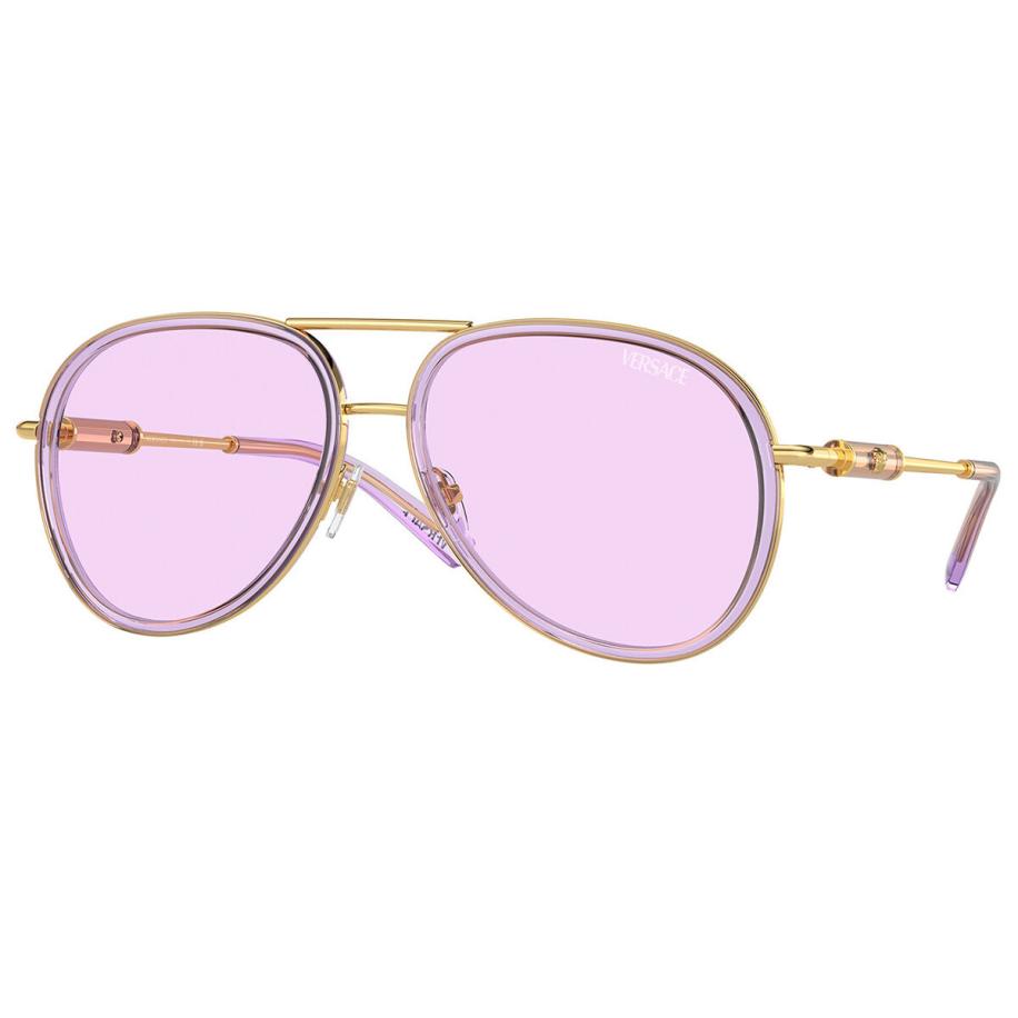 Versace VE2260 10021A Goud Heren Zonnebril