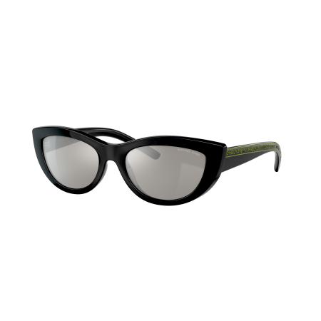 Michael Kors Vrouwelijk Sunglass MK2160 Rio - Framekleur: Zwart, Lenskleur: Zilver Gespiegeld