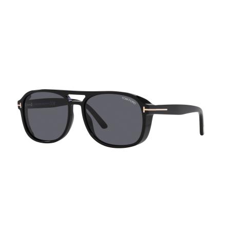 Tom Ford FT1022 ROSCO 01A Zwart Heren Zonnebril