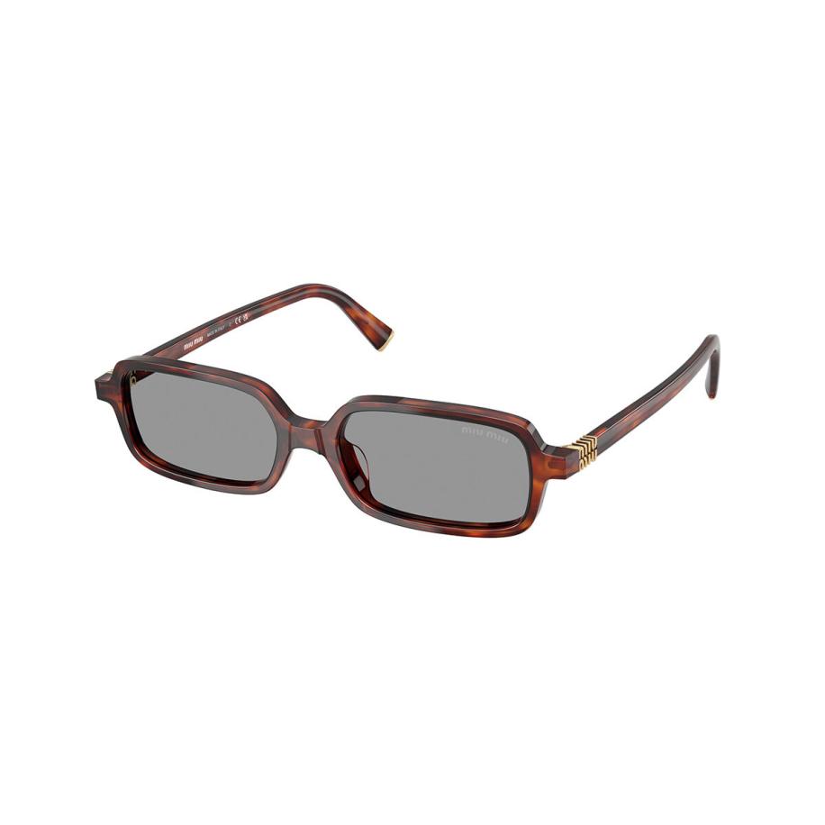 Miu Miu MU11ZSF Aziatische pasvorm 21C40O Tortoiseshell Dames Zonnebril