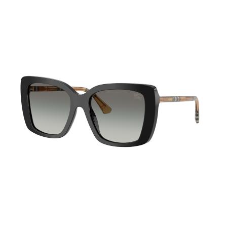 Burberry Vrouwelijk Sunglass BE4456 - Framekleur: Zwart, Lenskleur: Grijs Gradiënt