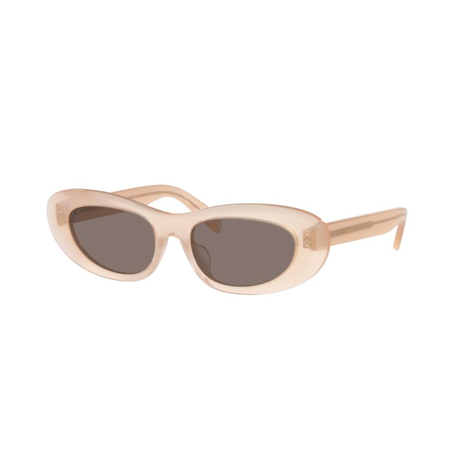 Celine Vrouwelijk Sunglass Celine 3 Dots CL40310U - Framekleur: Roze, Lenskleur: Grijs Grijs