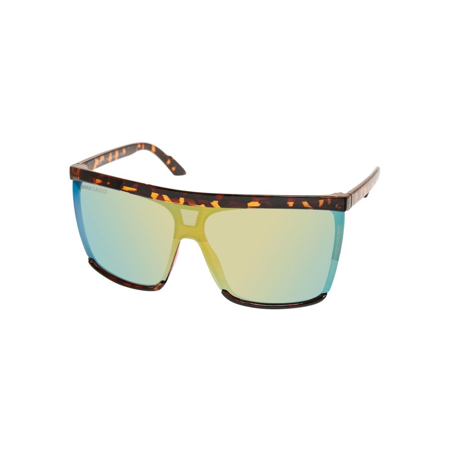 Urban Classics Urban Classics Zonnebril lichtblauw / bruin / lichtgeel / zwart -